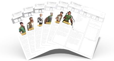 Cosmere RPG - Stormlight Starter Set, Complete Tabletop RPG Kit by Brotherwise Games | Ages 13+ | 1-6 Players | Complete Beginner-Friendly Introduction to Roshar - Image 5